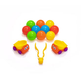 Step2 Ball Buddies Truckin' & Rollin' Play Table STEM & Ball Toy with 12 Accessory Toys for Toddlers - FunCorp India